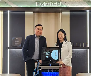 하이드라페이셜 센터 인증 현장 사진