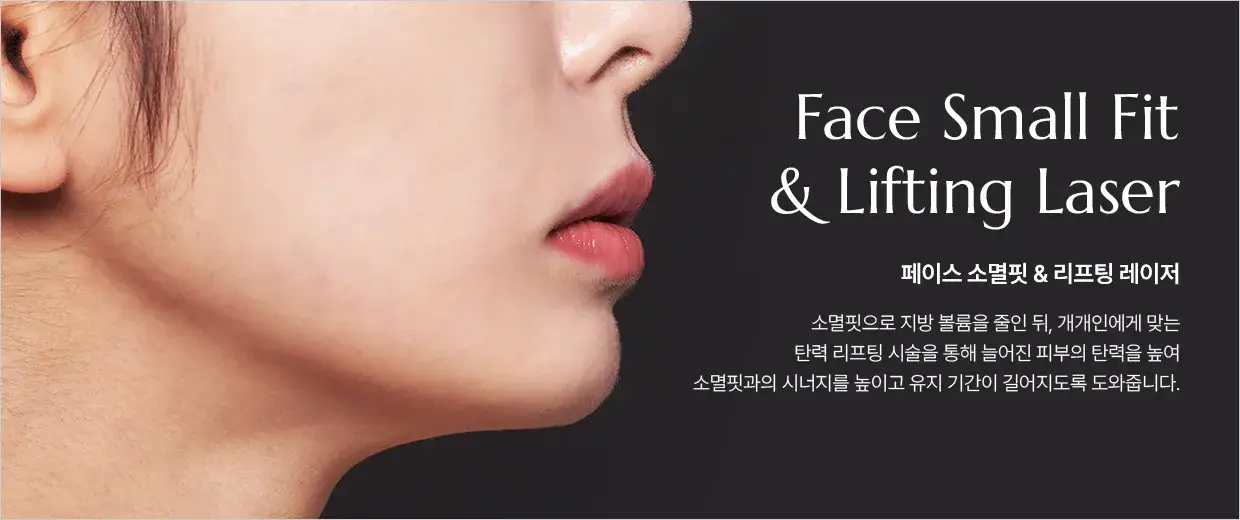 페이스 소멸핏 & 리프팅 레이저 안내 — 지방 볼륨을 줄이고 탄력 리프팅을 더하는 복합 시술